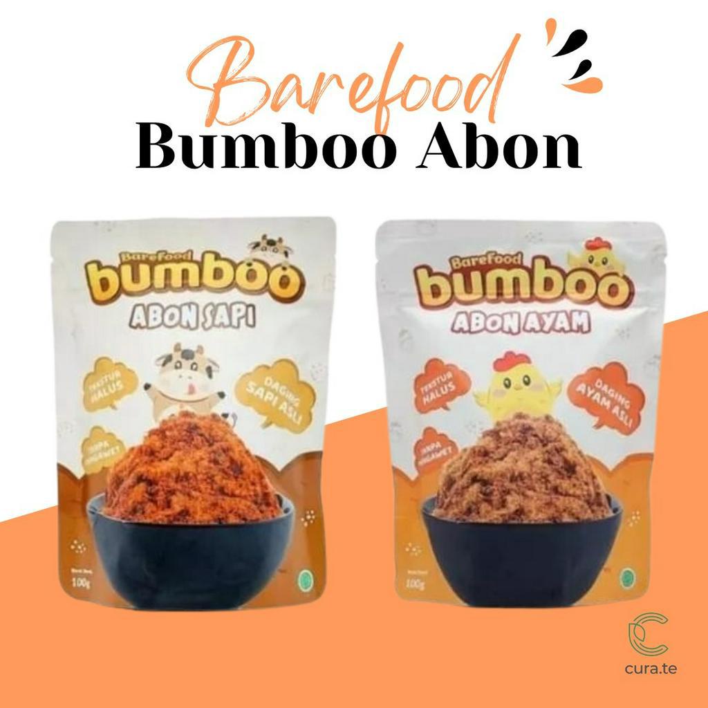 BAREFOOD BUMBOO ABON AYAM SAPI ASLI 100GR | MPASI NON MSG