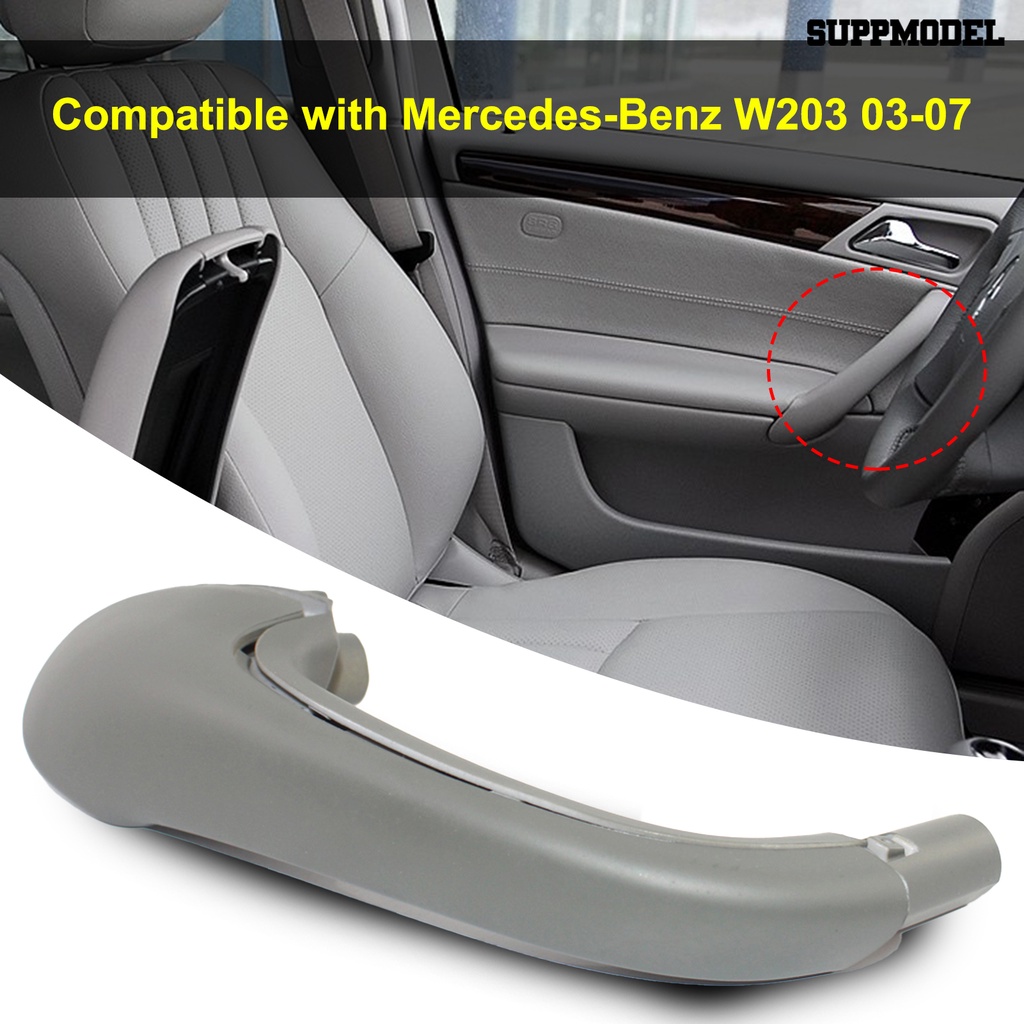 Suppmodel Gagang Pintu Depan Kiri / Kanan Anti Gores Portable Mudah Dipasang 20381016517376 20381015517376 Casing Untuk Mercedes-Benz W203 03-07