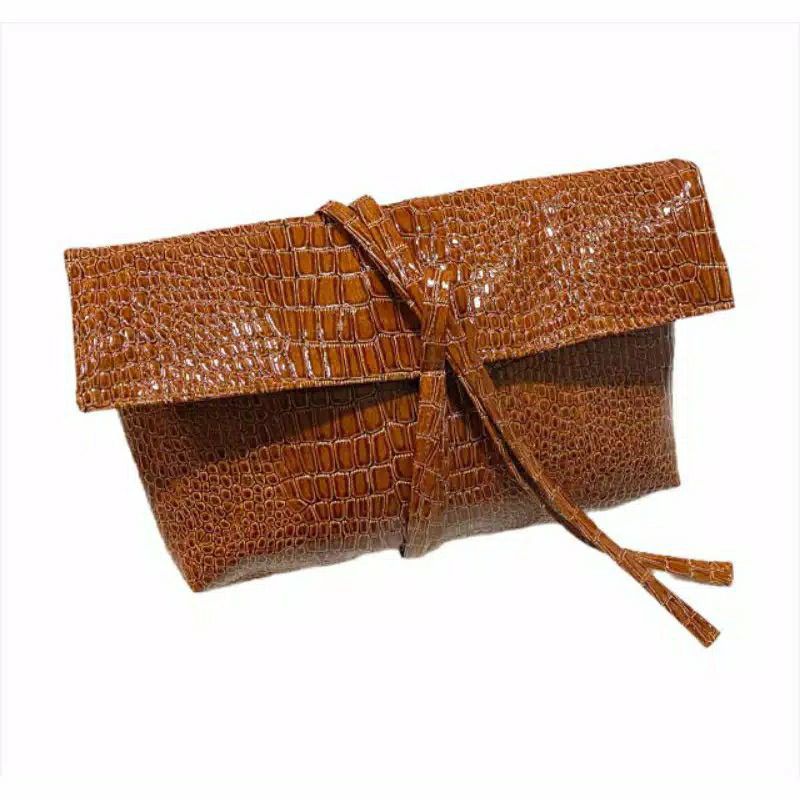 Dompet Wanita Clutch Croco Import Premium Handbag