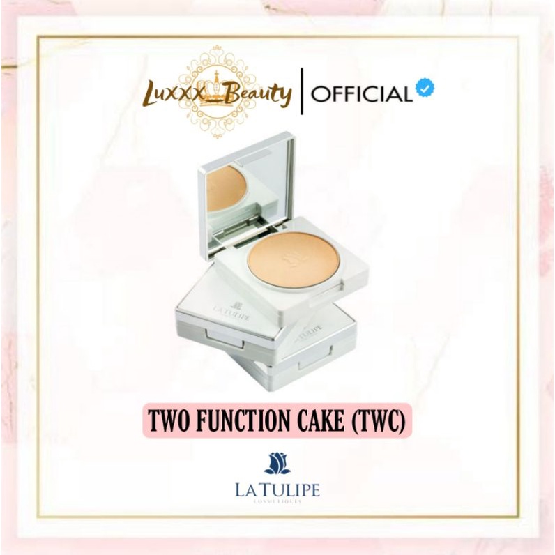 LA TULIPE Two Function Cake TWC fullsize refill 13gr | latulipe bedak padat