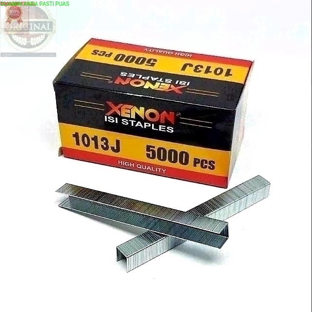 

Isi Paku Tembak Staples Air Stapler Nailer U Kotak 13 mm - XENON 1013J