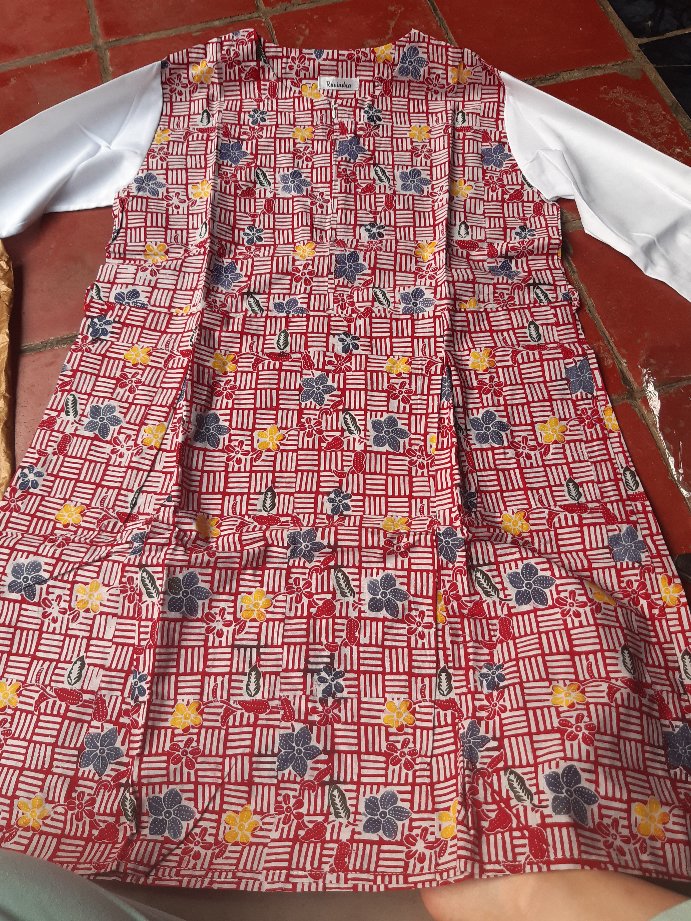 Tunik Batik Cap Kombinasi Toyobo