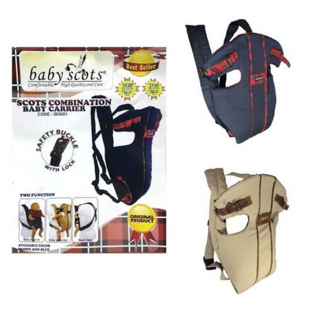 r/s,ISG001 Baby Scots Combination Baby Carrier