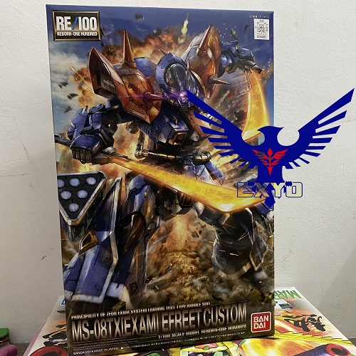 Gundam Reborn 100 Setara MG MS 08TX Exam Efreet Custom Original Bandai