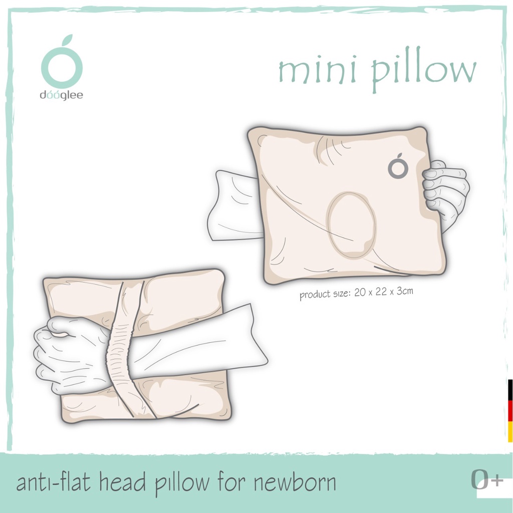 DOOGLEE MINI PILLOW SUPPORT 0M+