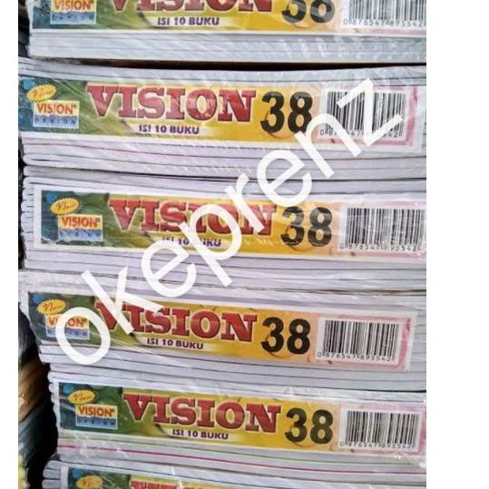 

빠 10 pcs buku tulis vision 38