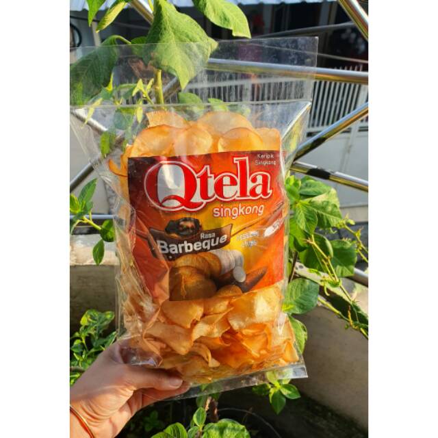 

Qtela singkong rasa BBQ 250gr / Snack Repack