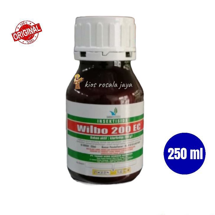 Insektisida Wilbo 200 EC setara DURSBAN 250 ml