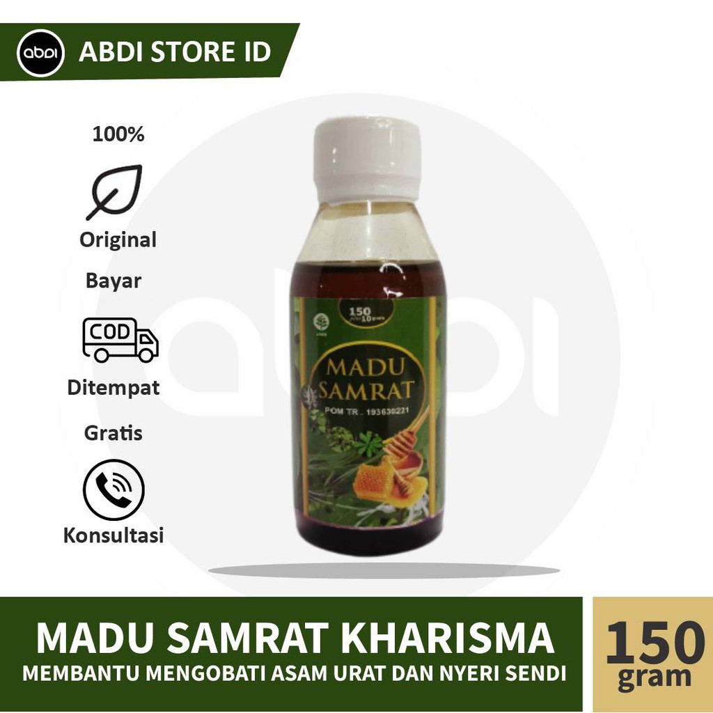 

Madu Samrat Kharisma Obat Herbal Asam Urat dan Nyeri Sendi