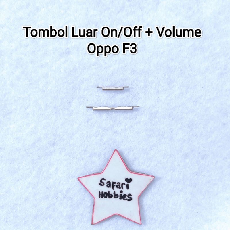 Tombol Luar Oppo F3 On/Off + Volume