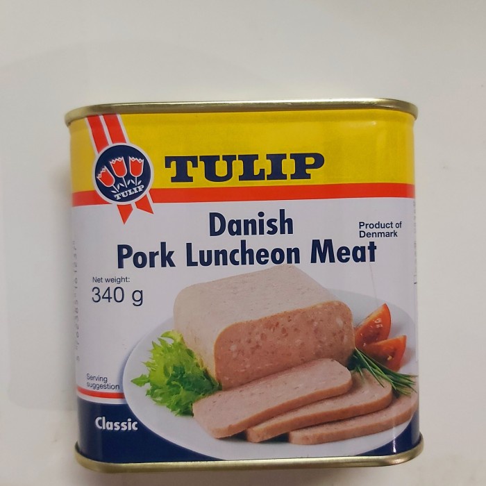 

f0fbfe00 Tulip Danish Pork Luncheon Meat 340Gr Ds1Gk