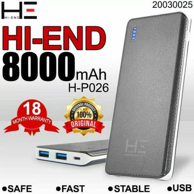 HI-END 8000MAH P-026