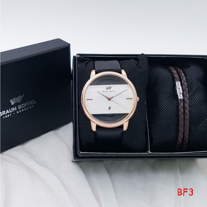 Braun Buffle 83817 Fashion Pria Terlaris Jam Tangan Pria