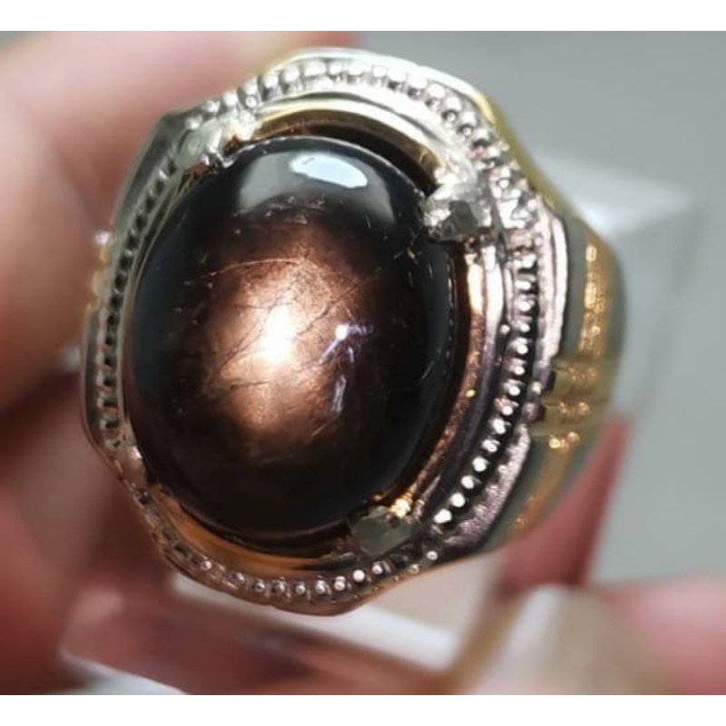 Batu Akik Kresnadana Black Safir