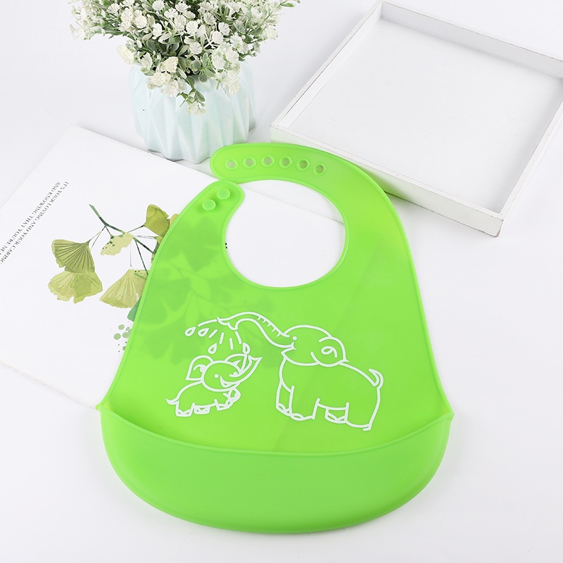 Celemek Makan Bayi/Celemek Bayi Bayi Karet Silikon Bib/C 192