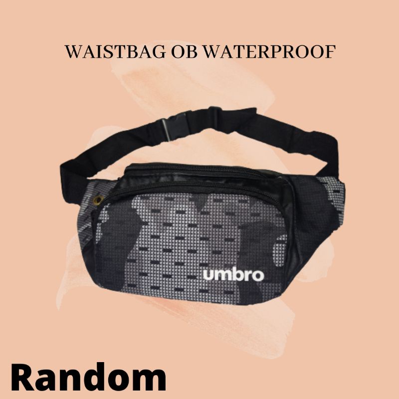 WAISTBAG WATERPROOF MURAH (HARGA PARTAI)TAS SLEMPANG-TAS PINGGANG-TAS TAHAN AIR-TAS HP-TAS GOES