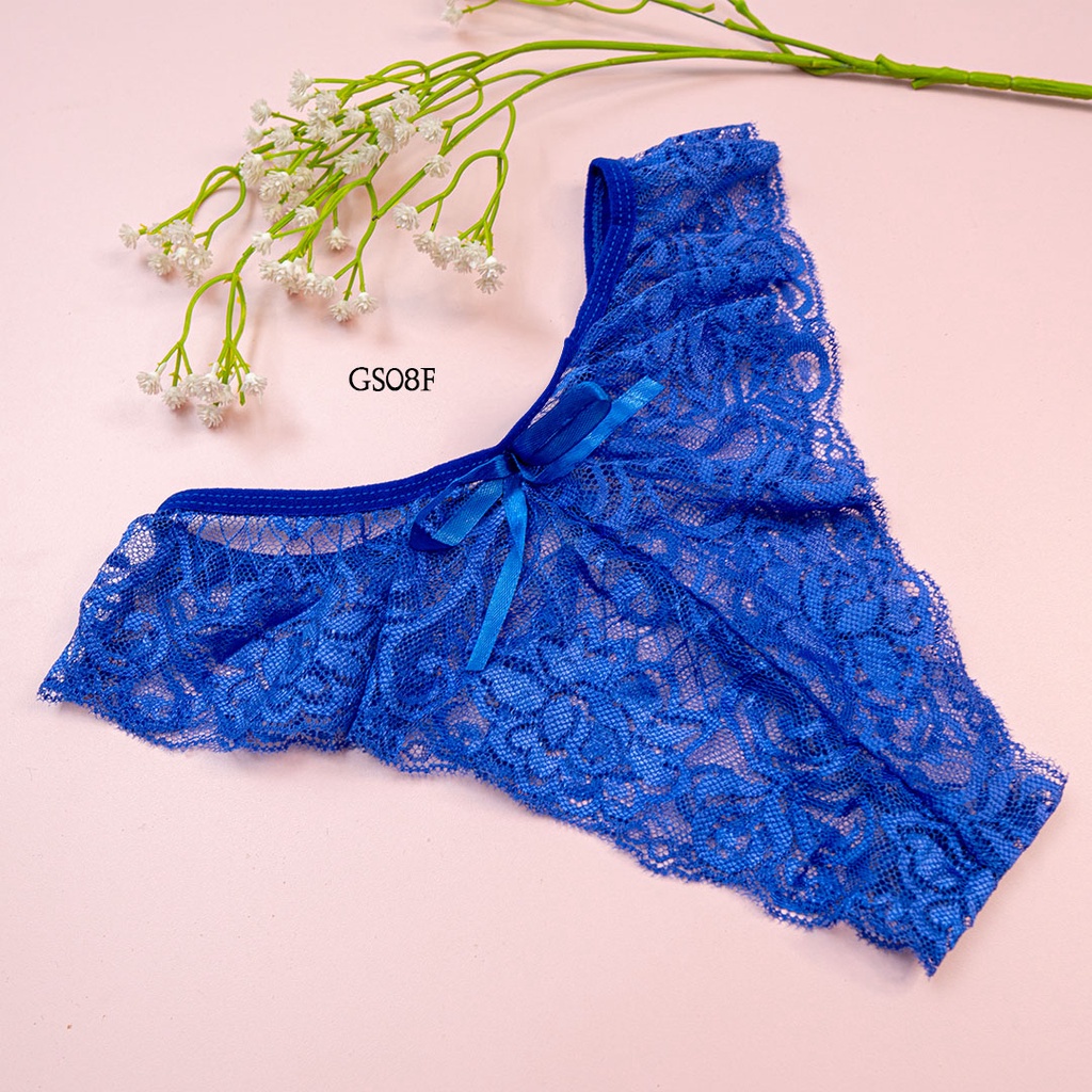 [PRODUK NEW] G STRING CELANA DALAM WANITA SEXY UNDERWEAR WANITA BIRU GS08F