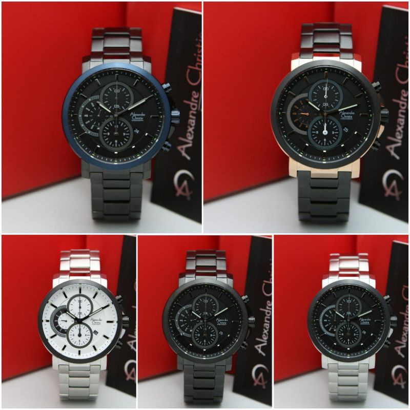 JAM TANGAN PRIA ALEXANDRE CHRISTIE AC 6563 / AC 6350 ORIGINAL