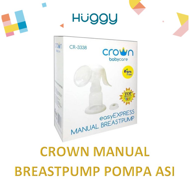 Crown Baby easyEXPRESS Manual Breast Pump Pompa Asi Manual