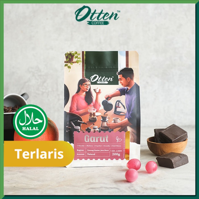 

Otten Coffee Garut Natural Process 200g Kopi Arabica - Biji Kopi