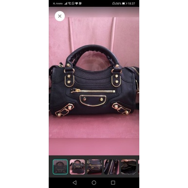 Balenciaga Mini City Edge Black