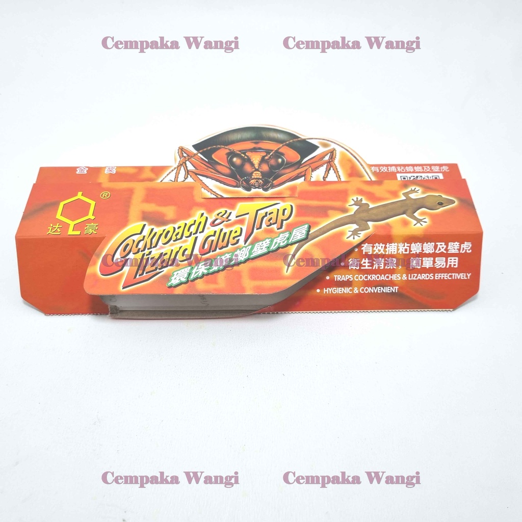 lem cicak - lem kecoa perangkap cicak lem jebakan pembasmi serangga
