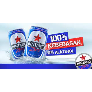 

bintang zero 0.0% soft drink 330ml kaleng