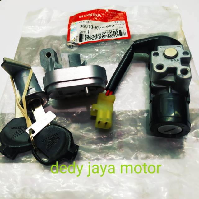 Kunci kontak set honda beat karbu produk original AHM PARTS