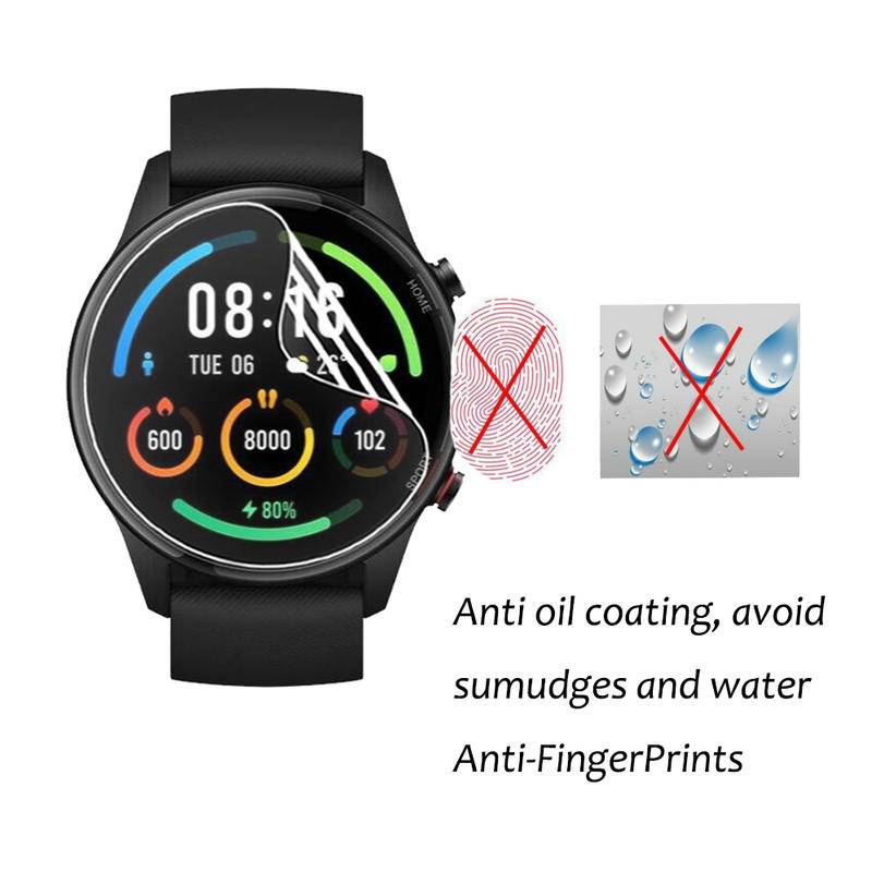 REDMI Film Hydrogel Pelindung Layar Smartwatch Xiaomi Watch S1 Active Poco 2 Lite Anti Air