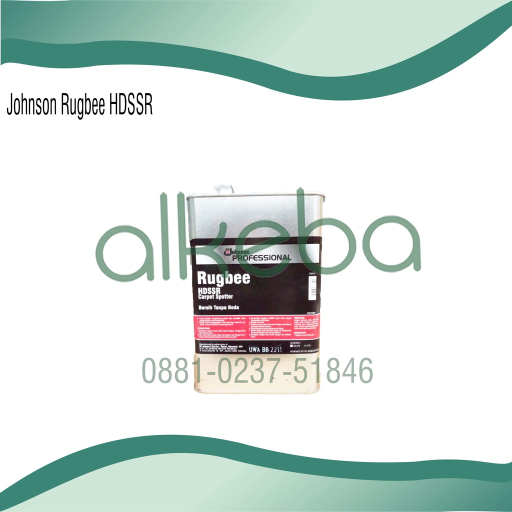 Rugbee HDSSR Carpet Spot Cleaner pembersih noda karpet