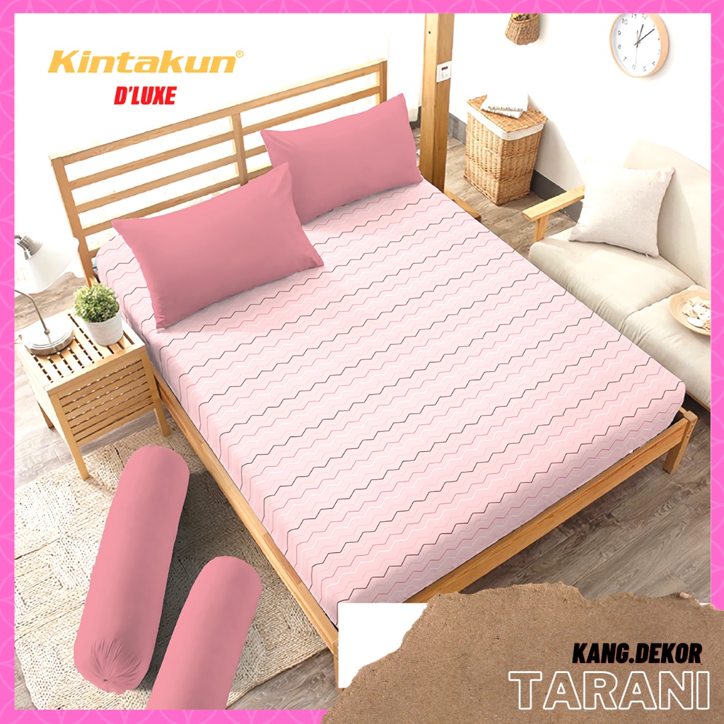 SPREI KINTAKUN DLUXE MOTIF TARANI 180x200 NO 1 KING SEPREI CANTIK MURAH MOTIF TERBARU SEPRAI KAMAR TIDUR D’LUXE SEPREI AESTHETIC D LUXE KINTAKUN SEPRAI CANTIK SEPRE DLUXE PROMO ANTI LUNTUR MOTIF PLUS SARUNG BANTAL SPREI DEWASA ALAS KASUR SPREI ADEM