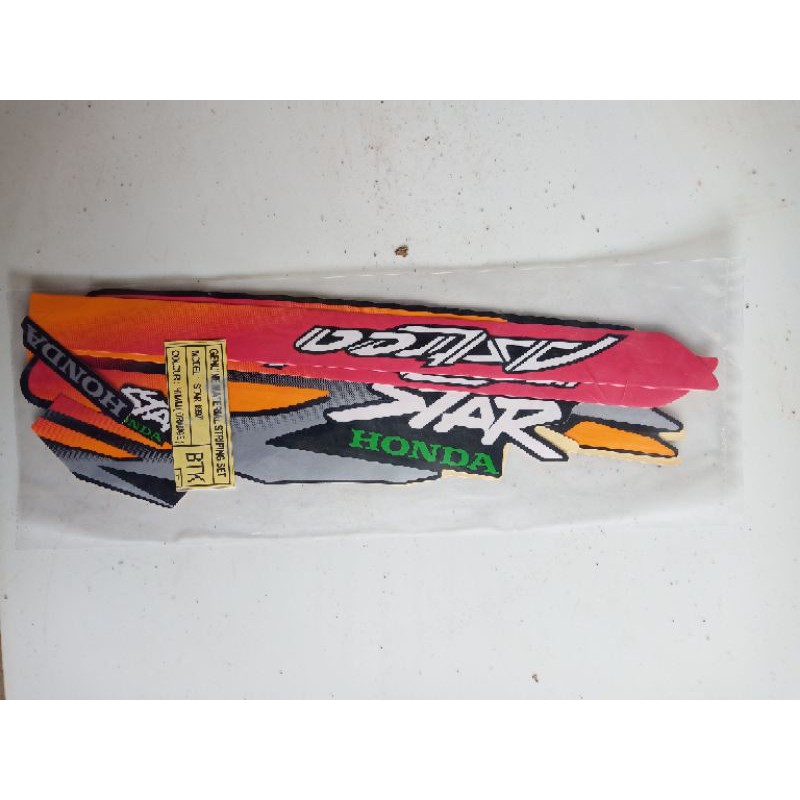 Stiker body honda astrea star 97