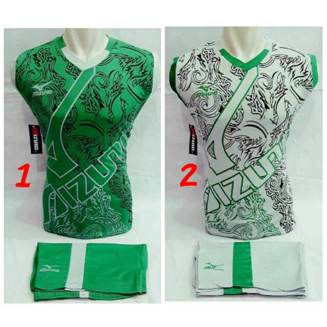 Setelan Baju Voli Mizuno Singlet T2