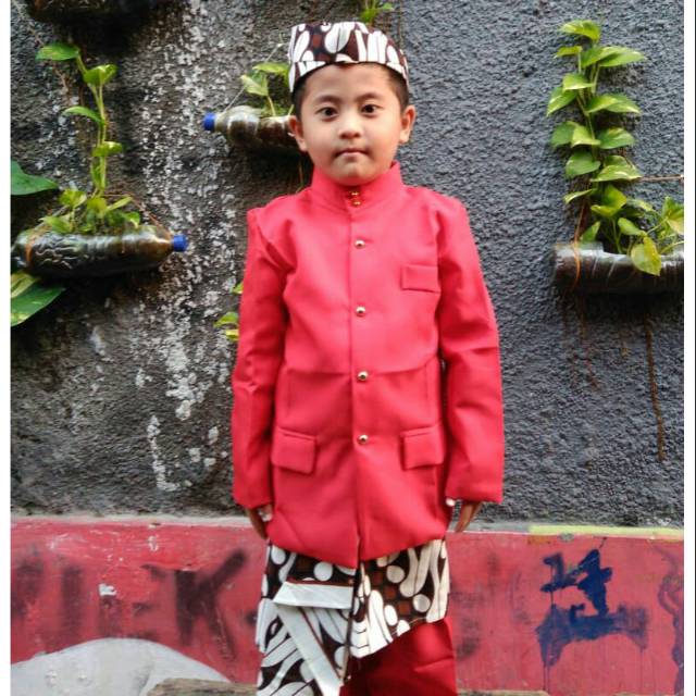 Baju Basofi Cak Anak / Basofi Anak TK - SMP