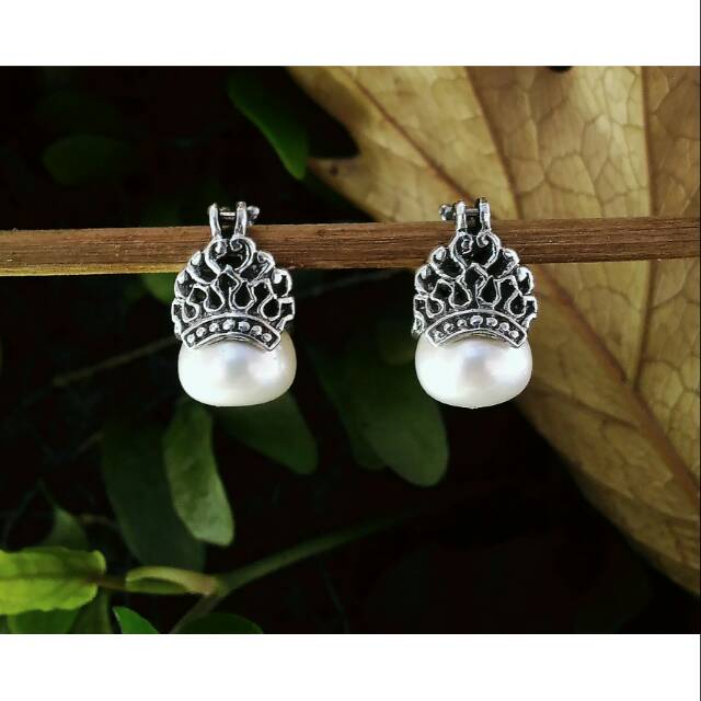 Anting Tusuk Manohara Mutiara Asli Air Tawar