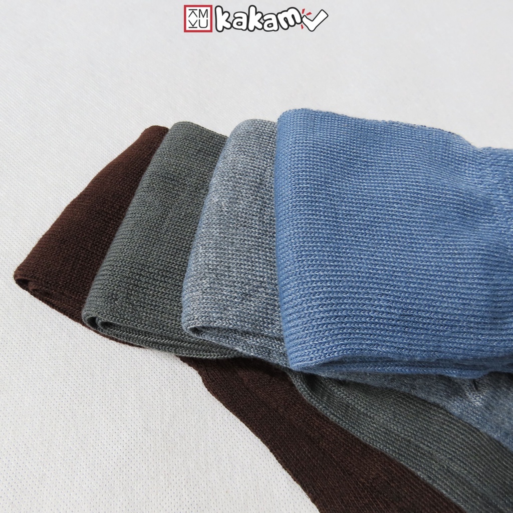 Kakamu Paket Kaos kaki Pria 5 Jari / Kaos kaki kantor 5 Jari Mix 12pcs
