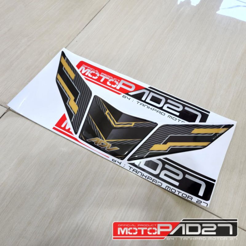 Motopad27 Sticker Stiker Resin Windscreen Honda Adv 160