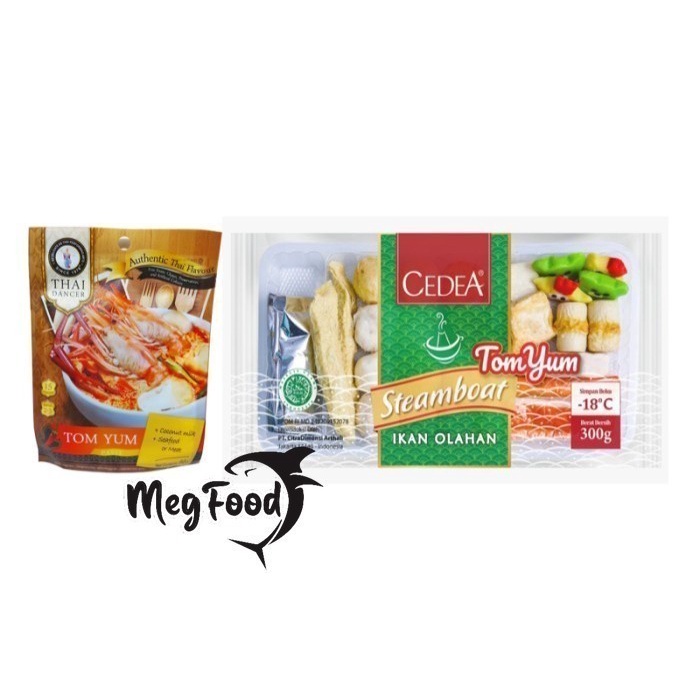 

Paket Tomyum Cedea 300Gr Bumbu Thai Dancer Tomyum Paste Khas Thailand
