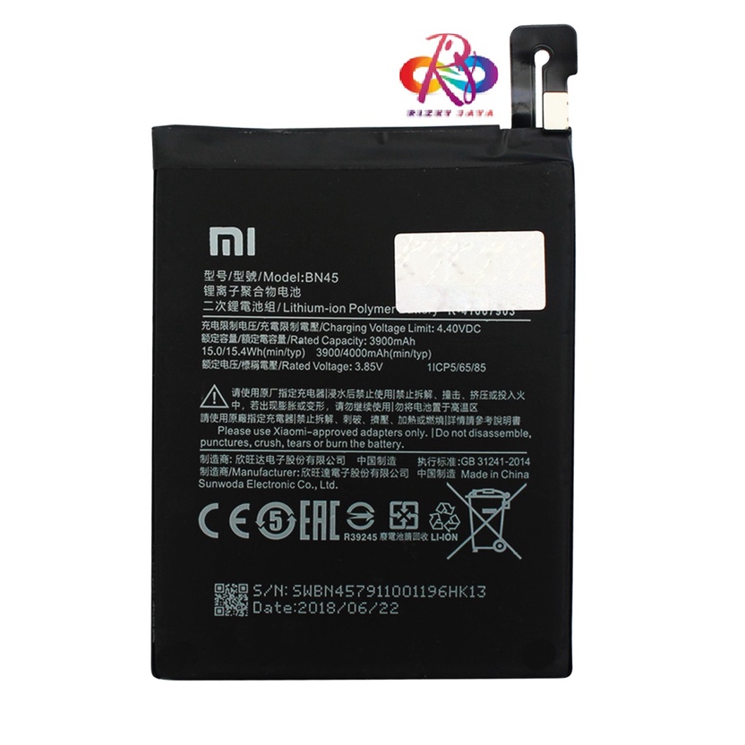 BN45 BATERAI XIAOMI REDMI NOTE 5 / NOTE 5 PRO - ORI 100%