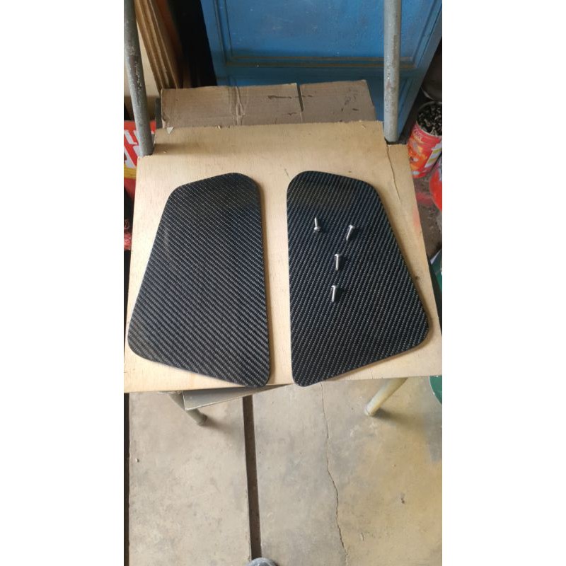 End plate sirip gt wing voltex bahan carbon