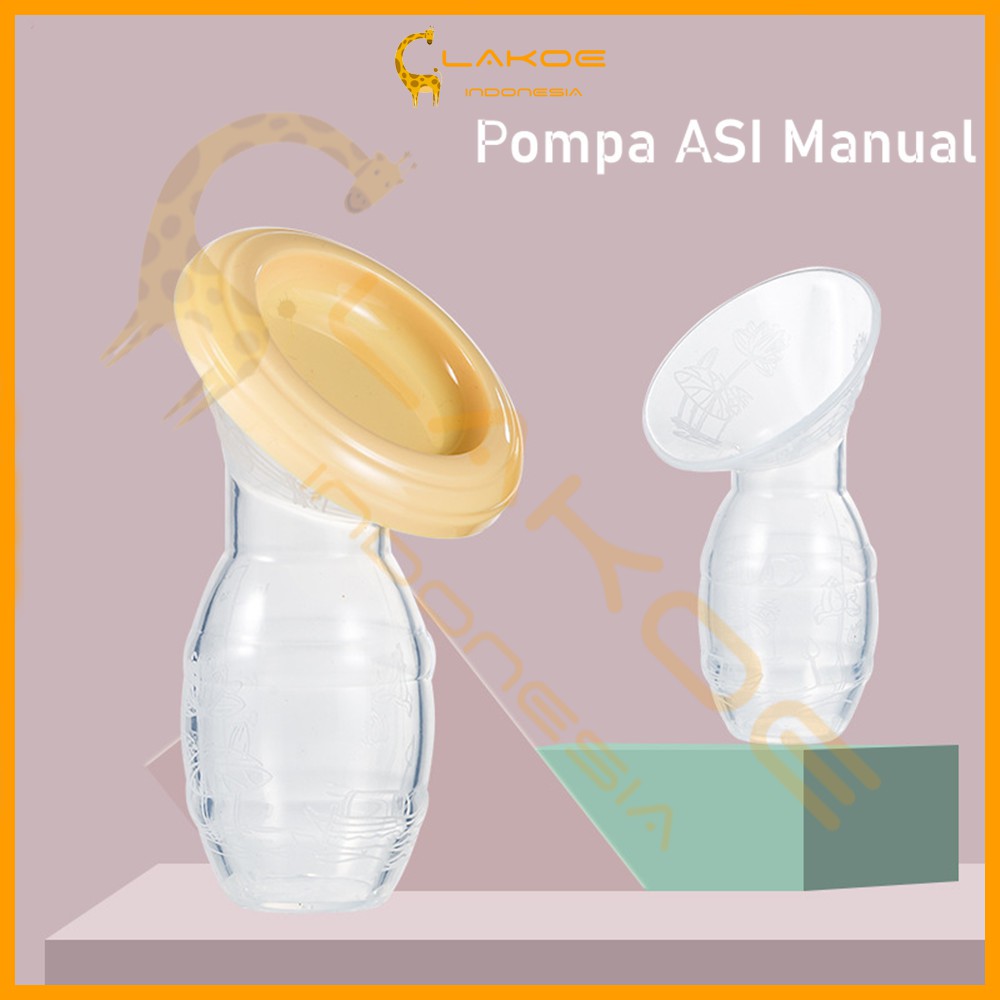 Pompa asi manual silikon - silicone breast pump