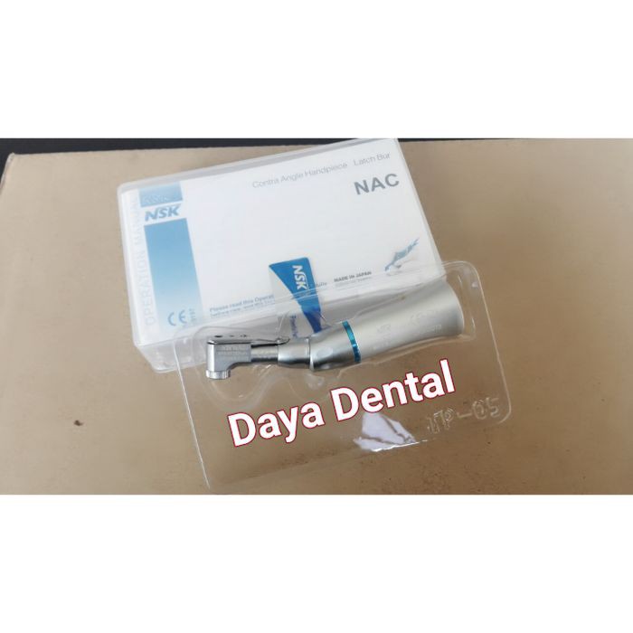 Dental Handpiece Lowspeed CONTRA ANGLE NSK bor bur gigi veneer