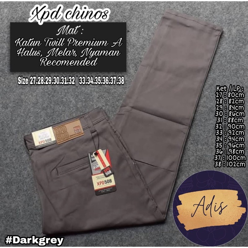 XPD CELANA CHINOS PANJANG PRIA : celana pria celana original berkualitas nyaman tebal