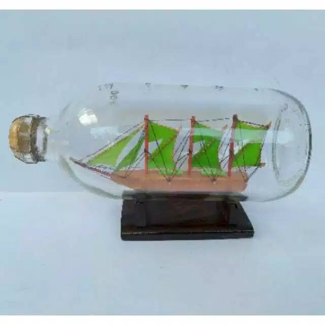TERMURAH MINIATUR KAPAL DALAM BOTOL UKURAN BESAR