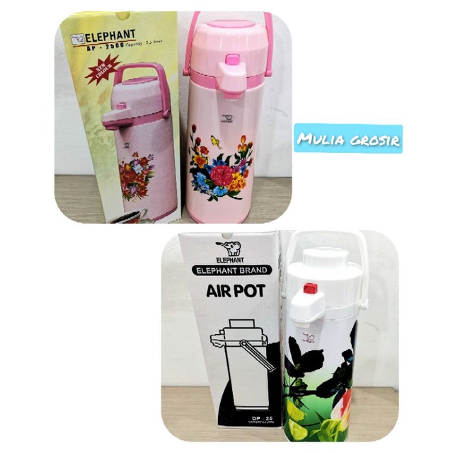 Termos Air Panas Pencet / Pompa 2.5L