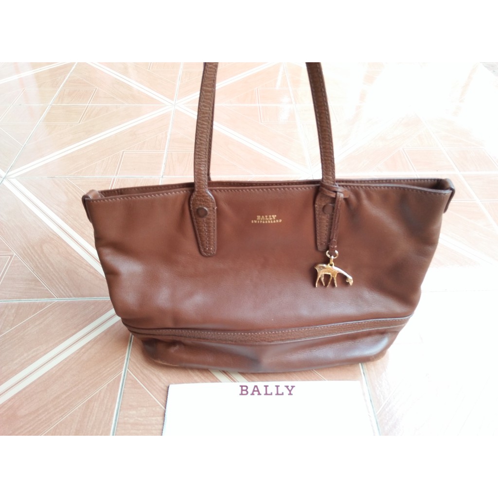 BALLY tas wanita branded hand bag ORI pre loved