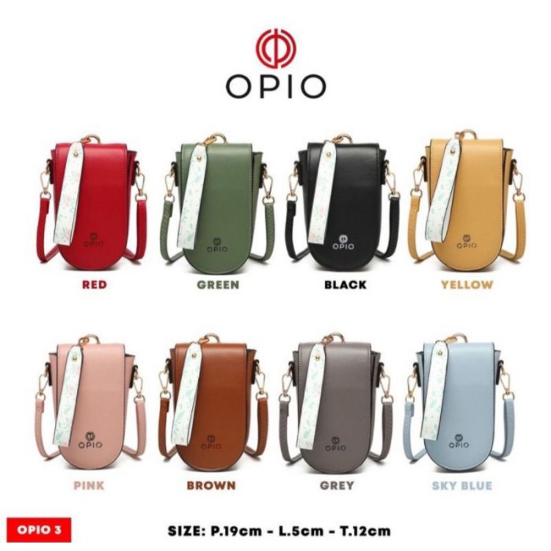 Opio Dompet Hp/Opio Tas Selempang wanita/ Opio Tas HP