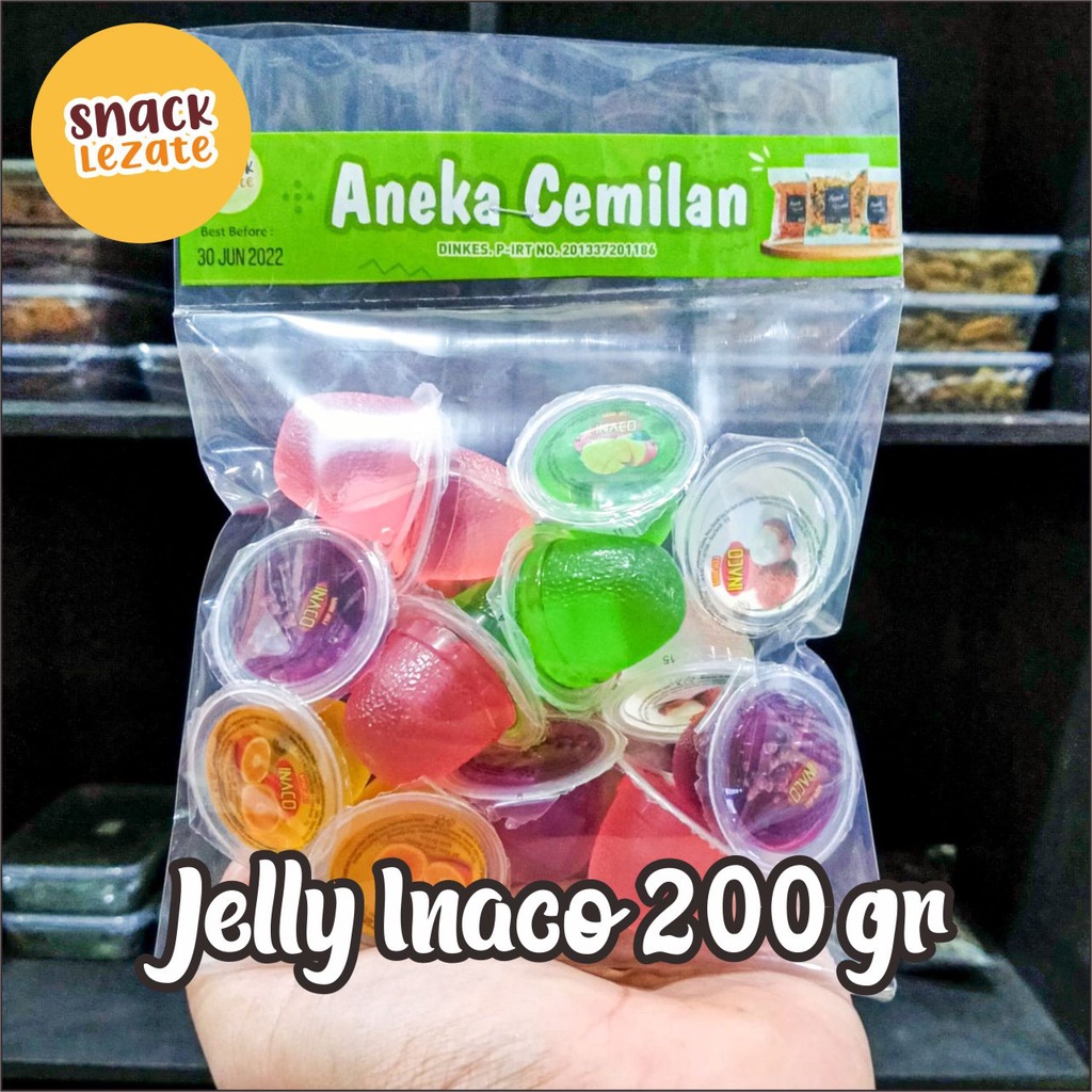 

Jelly Inaco 200gr / Jelly Inaco Kiloan / Jeli Inaco Inaco Kiloan Curah Jelly Cup Inako LEZATE SNACK