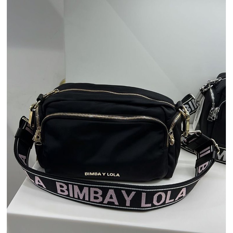 BIMBA Y LOLA STRAP BESAR PINK BLACK