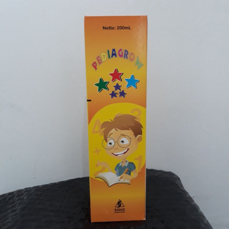 PEDIAGROW Sirup 200ml, suplemen makanan anak